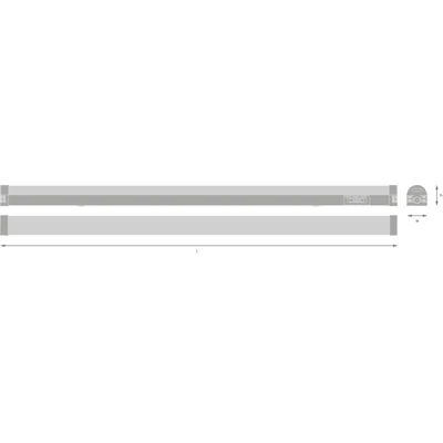 LINEÁRNÍ KOMBINOVANÉ SVÍTIDLO 1200 V 40 W PS 3CCT WT