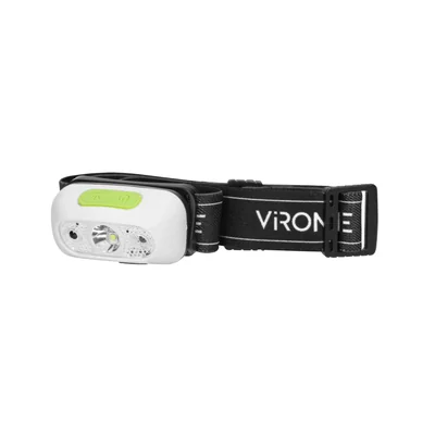Linterna frontal LED de 5W, 230lm, batería de iones de litio de 1200mAh, cabezal móvil.