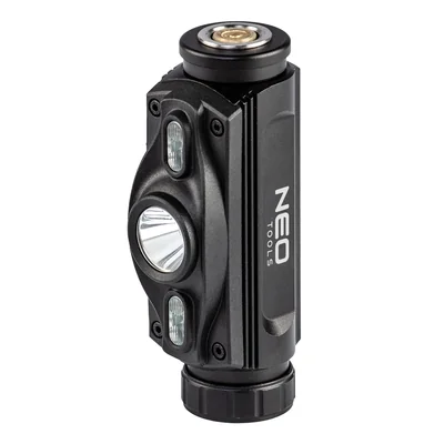 Linterna frontal recargable por USB de 1000 lm con LED CREE rojo/azul + LED