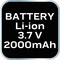 Linterna frontal recargable por USB de 1000 lm con LED CREE rojo/azul + LED