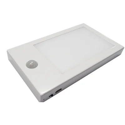 Lisa USB skříňová lampa se senzorem, bílá