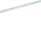 Lišta 10x3mm, délka 1m, pro N neutrální svorky