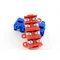 Listwa zaciskowa 4x4mm2 czerwony 50 szt.