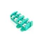 Listwa zaciskowa 4x4mm2 czerwony 50 szt.