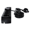 Listwa zasilająca z bezpiecznikiem i układem przeciwprzepięciowym professional 5 gniazd 2 porty USB długość 1,5m 10A 230V 2300W czarny