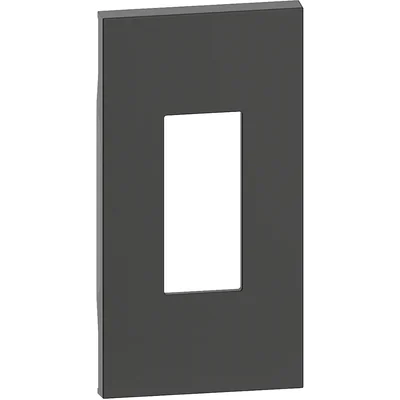 LIVING NOW - PLAQUE RJ11/45 - 2 MODULES - NOIRE