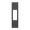 LIVING NOW - RJ11/45 PLATE - 1 MODULE - BLACK