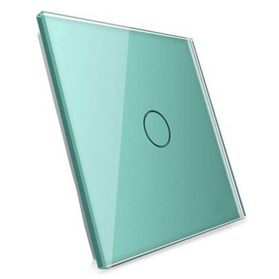 LIVOLO Einzelnes grünes Glas-Touchpanel