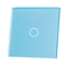 LIVOLO Single blue glass touch panel