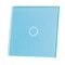 LIVOLO Single blue glass touch panel