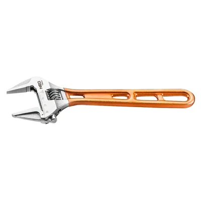 Llave ajustable de 205 mm, rango de 0 a 32 mm.