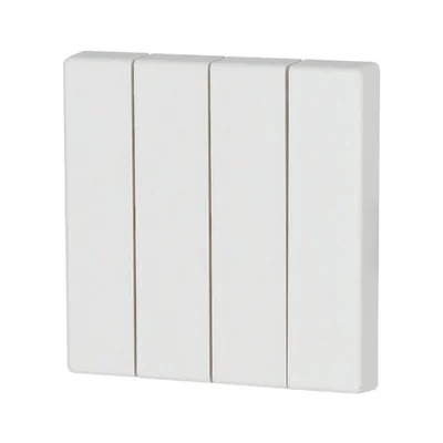 Llave cuadrada blanca CWIZ-04/01 - 55x55 mm