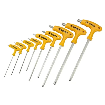 Llaves Torx en T T10-T50, juego de 9