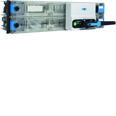 LLD-1 Fuse switch, horizontal right outlet 4-pole AC22B
