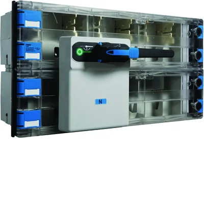 LLG-2 Fuse switch horizontal left outlet 4-pole AC22B