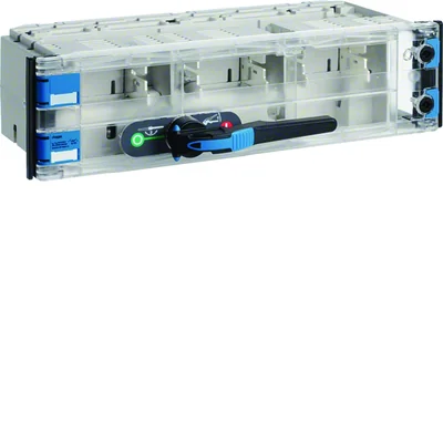 LLG-2 Horizontal switch-disconnector with fuses 3-phase 400/5A SKL strip right 3-pole AC22B