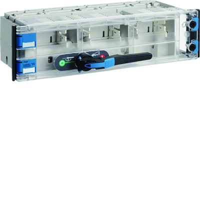 LLG-2 Interrupteur-sectionneur triphasé horizontal avec fusibles 400/5A NO/NF EKB SKL droit 3 pôles AC22B