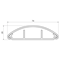 LO 75 dark gray skirting board (2m/28m/336m)