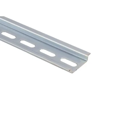 Lochblech-Montageschiene aus verzinktem Stahl, 35x7,5x2000 TS35/F6-2m B43-799D