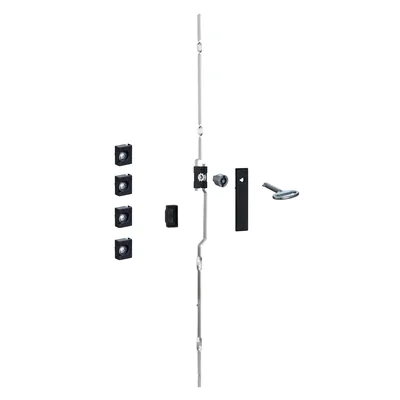 Lock with handle and rods for PLM108, PanelSet