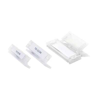 Lockable description plates TO-19/54 (for labels with dimensions of 19x54mm) - 10 pcs.