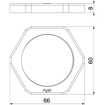 Locknut 116 PG36, TW.SZ