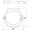 Locknut M40X1.5 JSZ.70 116 M40 LGR PA