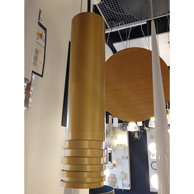 LOCUS L Champagne gold pendant lamp