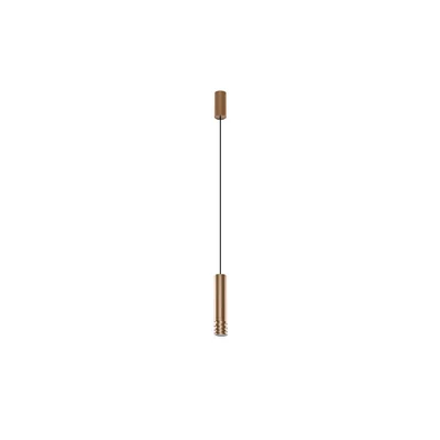 LOCUS L Champagnergold Pendelleuchte