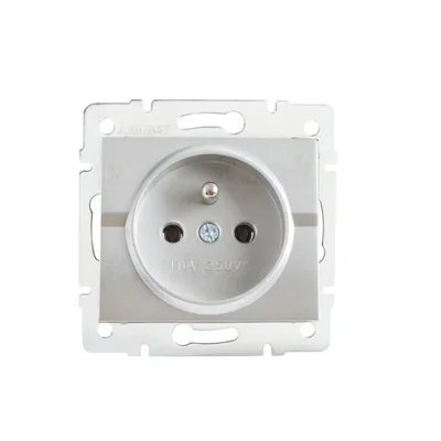 LOGI 02-1251-143 sr Prise électrique française simple