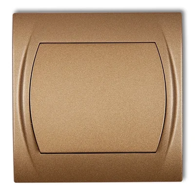 LOGO Einpoliger Schalter, goldmetallic