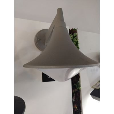 Loire Titanium outdoor display wall lamp
