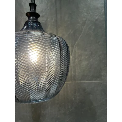 LONI Lampa wisząca E27 IP20 niebieski
