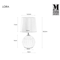 LORA Green table lamp