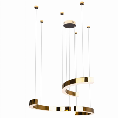 LOTUS Hanging lamp 40W 4000lm 3000K IP20 gold