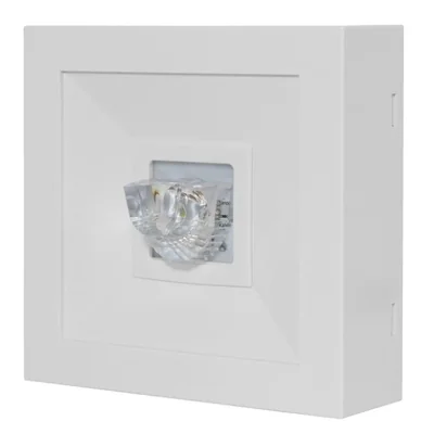 LOVATO N LED luminaire 3W 370lm (asym. opt.) 1h single-purpose AT white
