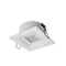 LOVATO P LED luminaire 1W 140lm (optical open) 1h single-purpose AT white