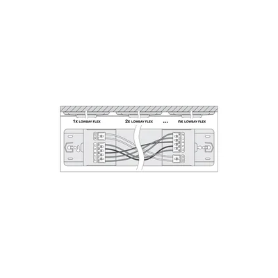 LOW BAY FLEX 1200 P 73W 840W luminaire