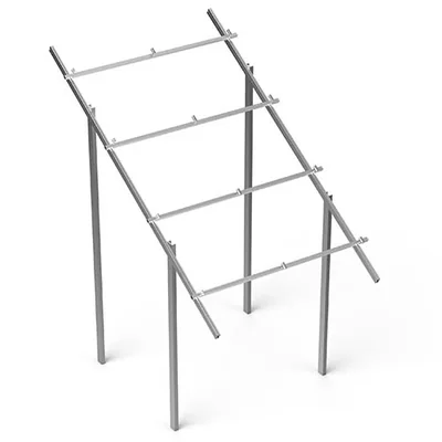 Low support of the MAGNELIS free-standing structure