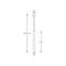 LOYA Suspension 5W 3000K 450lm IP20 perle noire