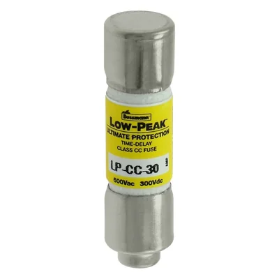 LP-CC-30 30A 600 VCA/300 VCC, retardado, clase CC