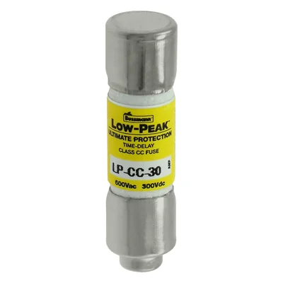 LP-CC-30 30A 600 VCA/300 VCC, retardado, clase CC