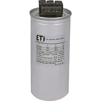LPC 20 kVAr, 400V, 50Hz Kondensator