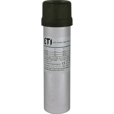 LPC 5 kVAr, 440 V, 50 Hz Kondensator