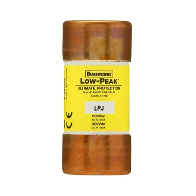 LPJ-60SP 60A 600VAC/300V, Class J T/D