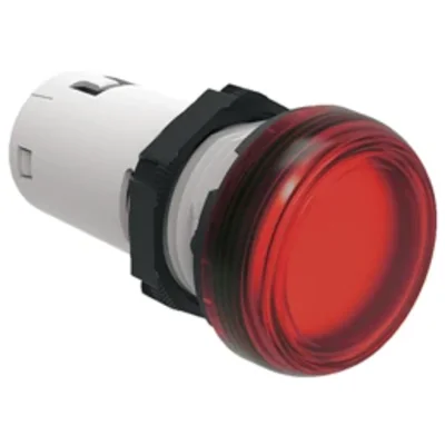 LPMLB4 Jednodílná LED žárovka, červená, 24 V AC/DC