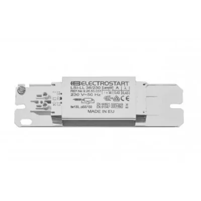 LSI-LL 32W 230V 50Hz EEI=B2 for service replacements Magnetic ballast for ELECTROSTART fluorescent lamps