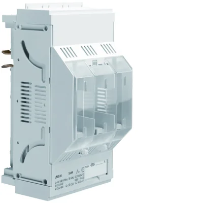 LT Fuse base NH00 3x160A mounting on 40mm rails