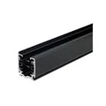 Lu track rail triphasé apparent 100 cm noir