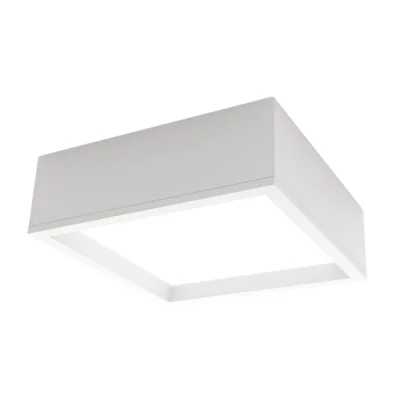 LUGCLASSIC SQUARE LED 350 n/t ED 3000lm/840 PLX IP40 blanco 27 W luminaria